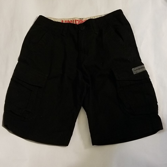 UNIONBAY Other - MEN'S UNION BAY COTTON BLACK CARGO SHORTS SZ 30